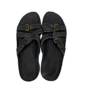 Ecco Women’s Cairo Slides in Black - Size 7